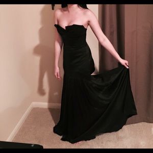 BeBe formal gown size 4