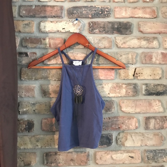 Crop Halter top - Picture 2 of 4