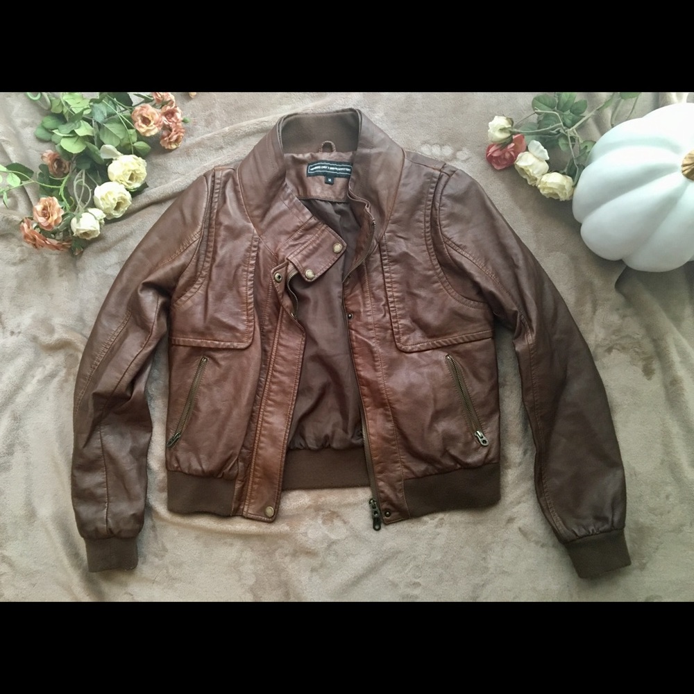 Urban Outfitters Members Only Faux Leather Jacket