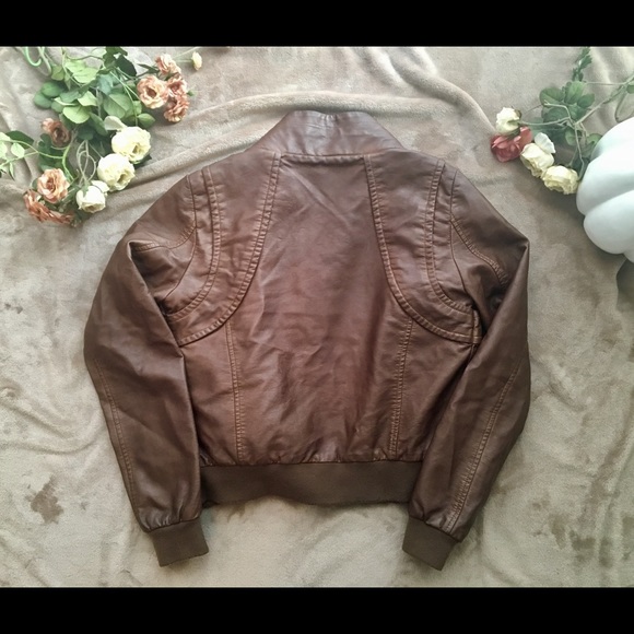 Urban Outfitters Members Only Faux Leather Jacket - Picture 2 of 5