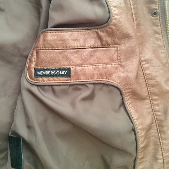 Urban Outfitters Members Only Faux Leather Jacket - Picture 4 of 5