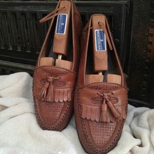 Men's Hush Puppies Leather Tassel Loafers