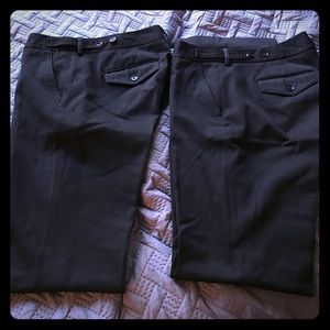 2 Women’s Express Columnist dress pants size 6R