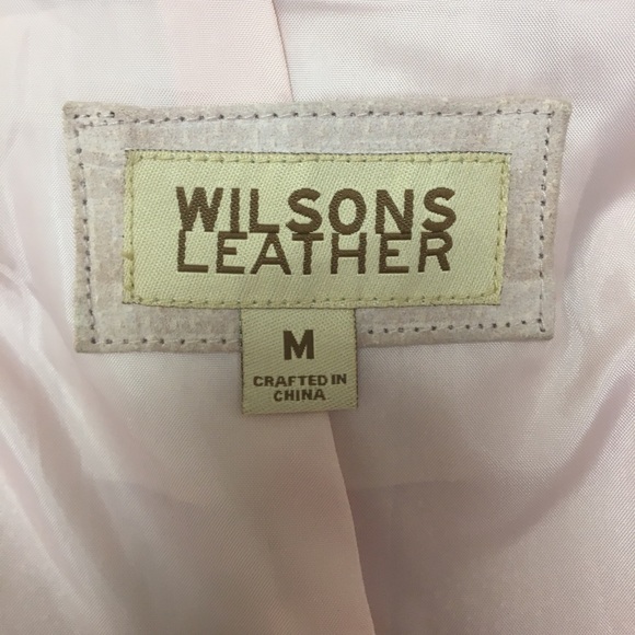 Wilson’s Leather Pink Suede Jacket - Picture 2 of 3