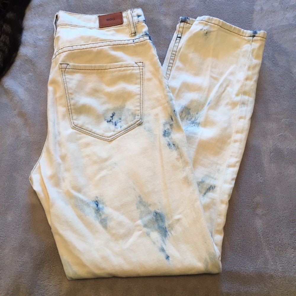 BDG Acid Wash Mom Jean