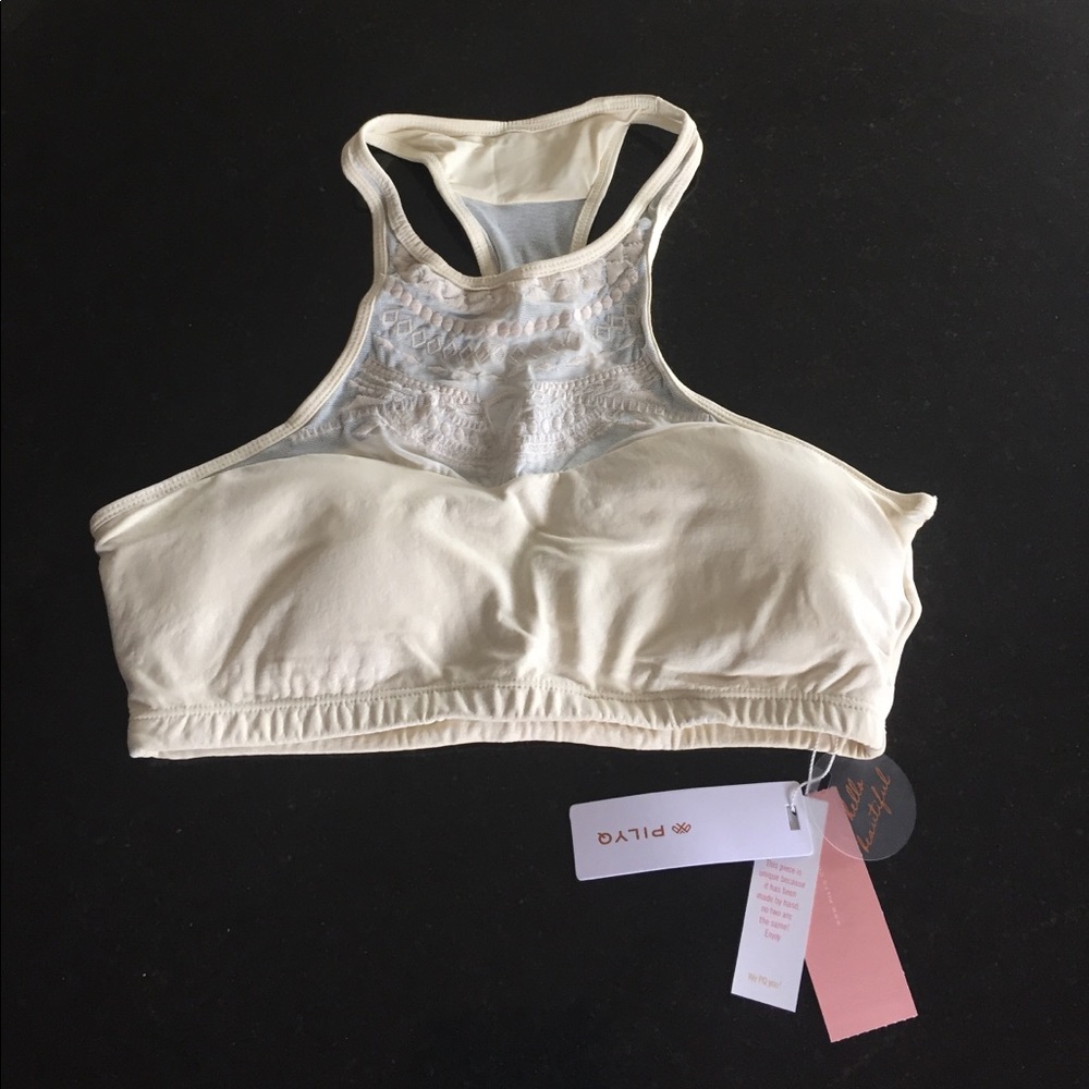 PilyQ high neck halter top - Picture 2 of 8