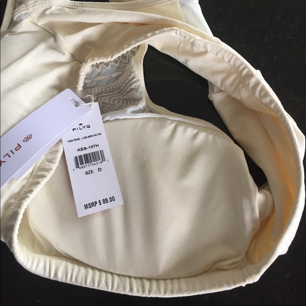 PilyQ high neck halter top - Picture 4 of 8
