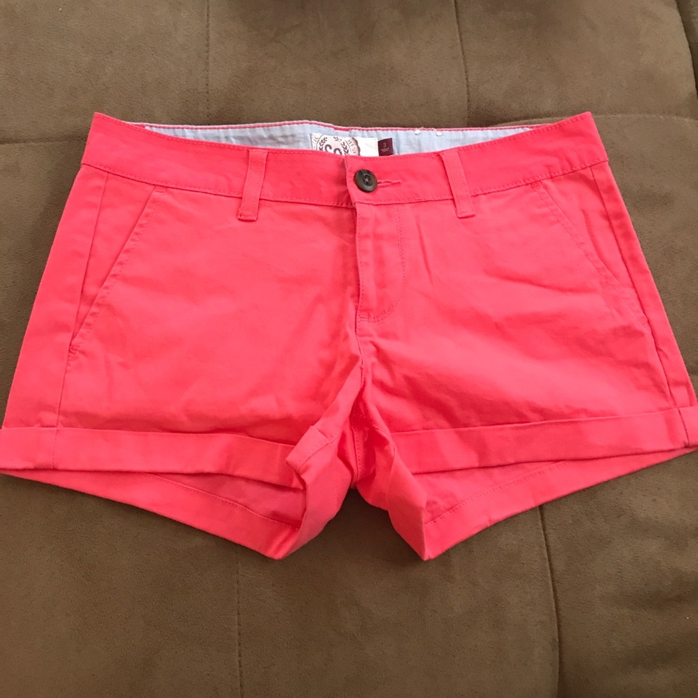 Pink shorts