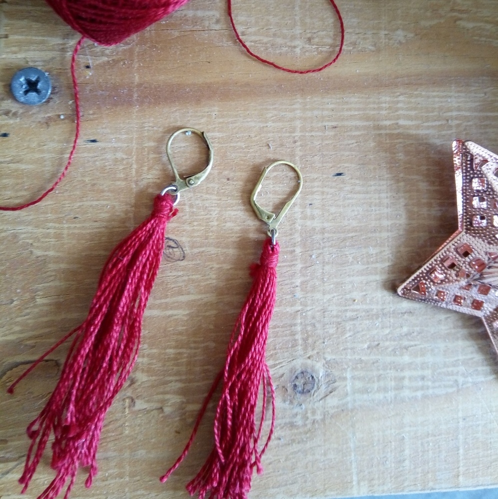 Handmade Tassel Earrings