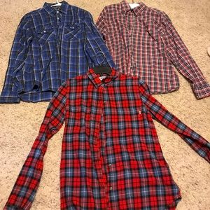 Bundle of Men’s flannels