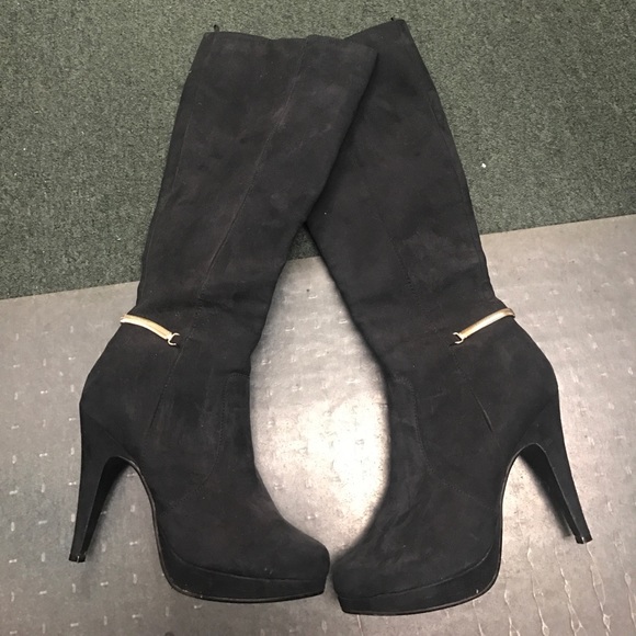 H&M Shoes - Black Suede Boots by H&M