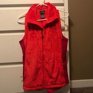 Red North face beast