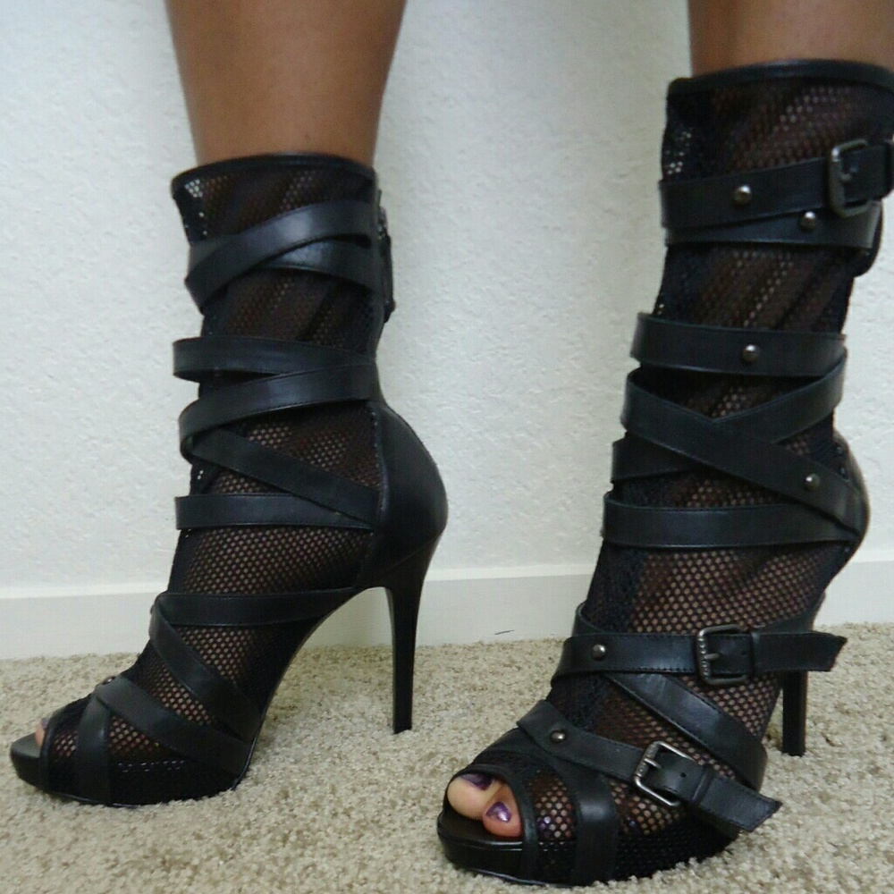 Guess Black Booties