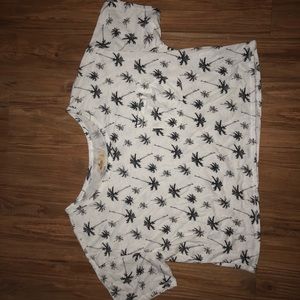 Hollister palm tree tee