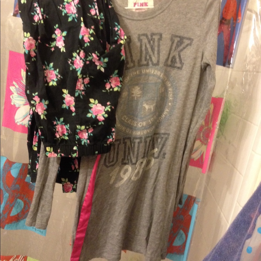 Victoria secret pink pj pants and nightgown XS/S