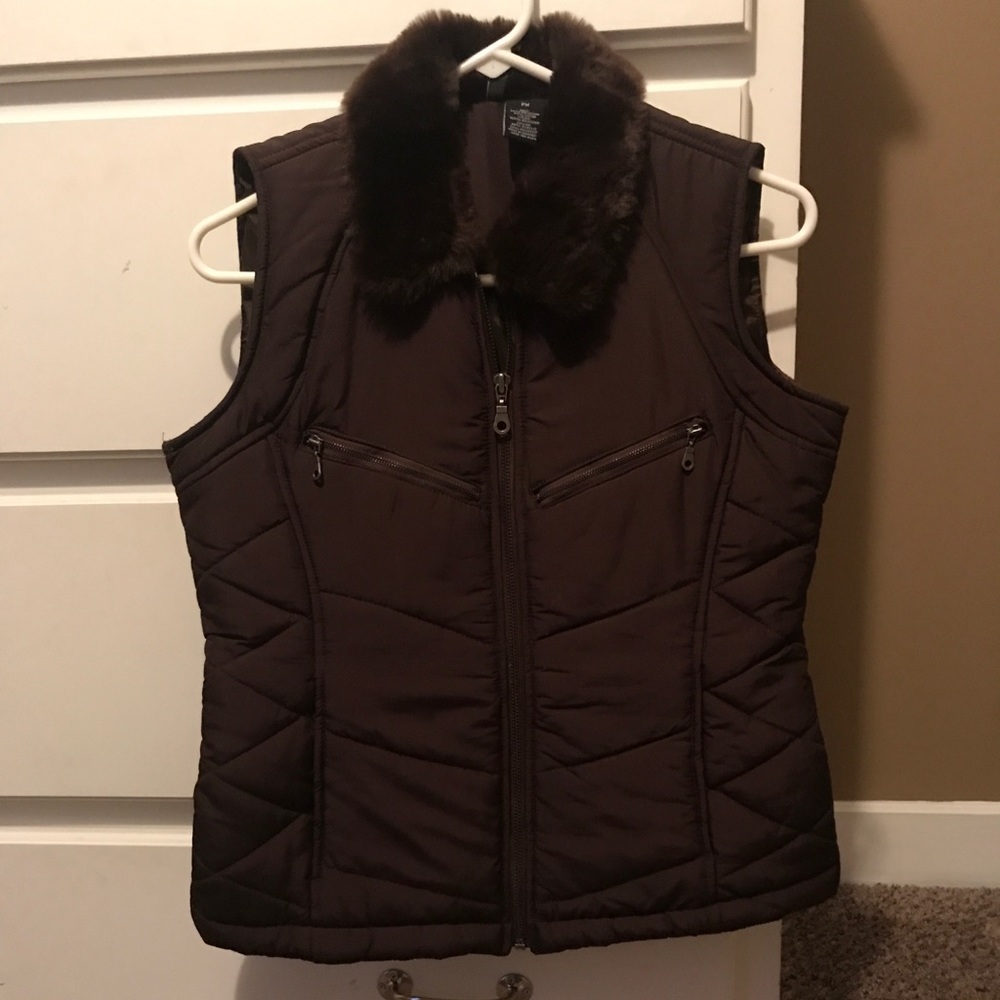 Brown vest