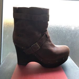 Ugg heeled boots