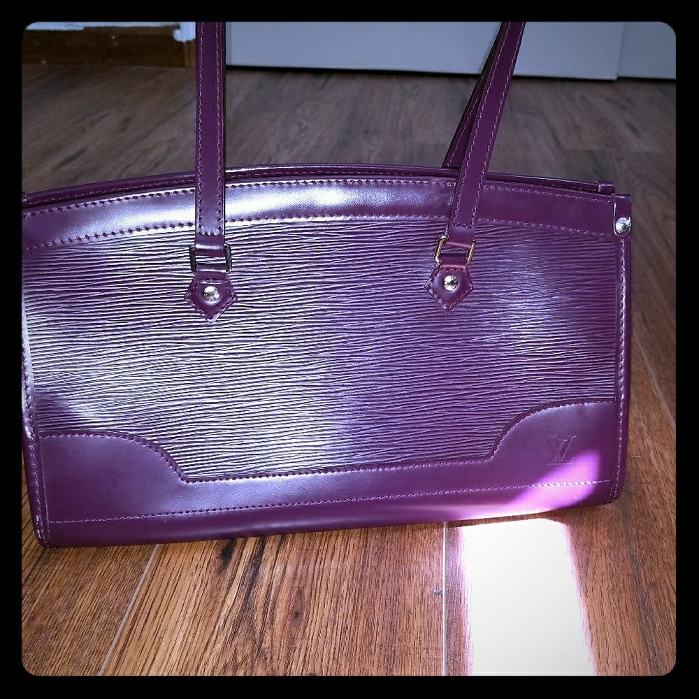 Authentic Louis Vuitton Madeline  Epi Leather PM