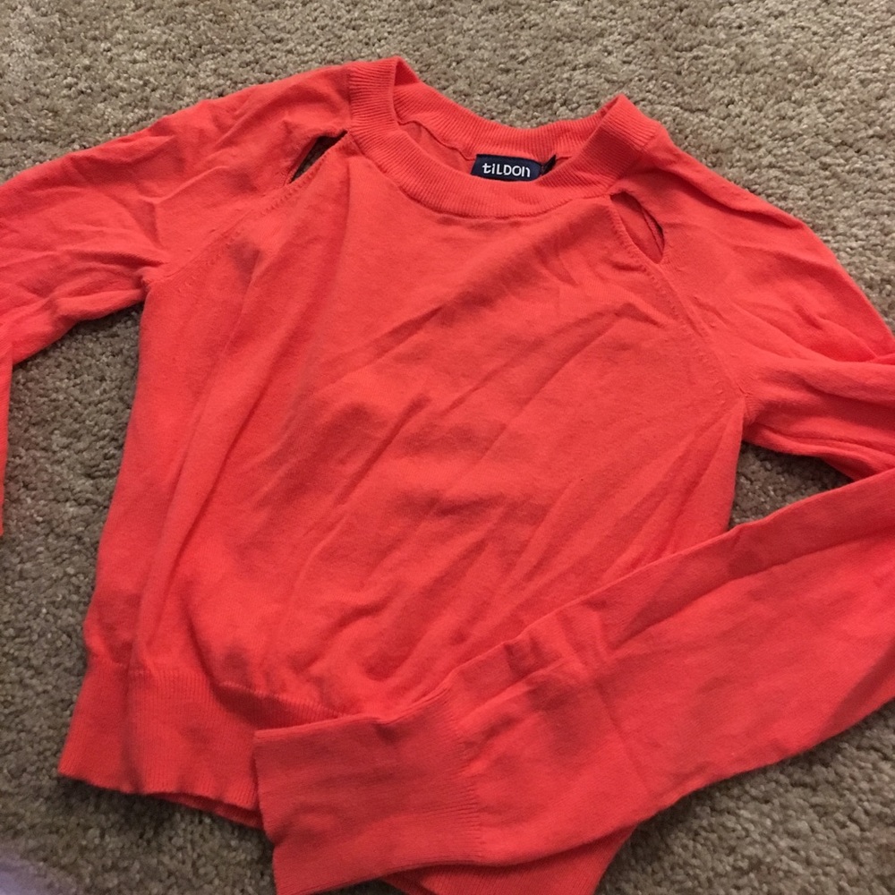 Crop sweater