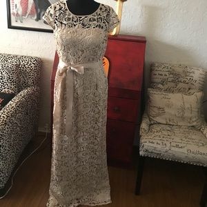 Lace gown