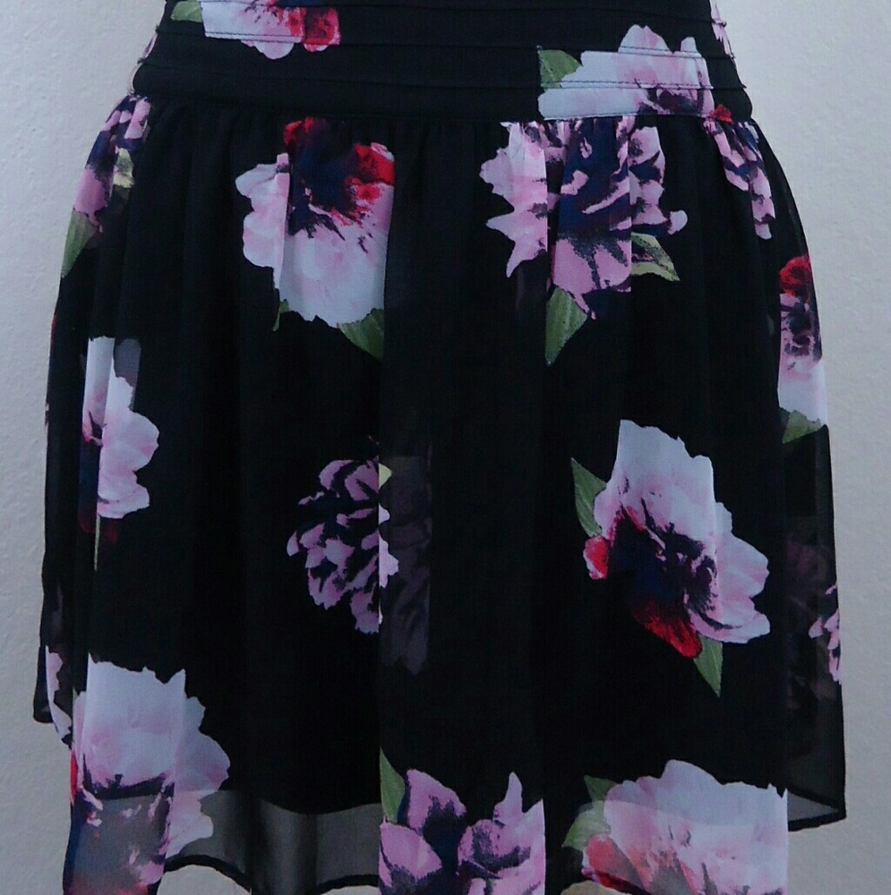 Olsenboye Floral Skirt
