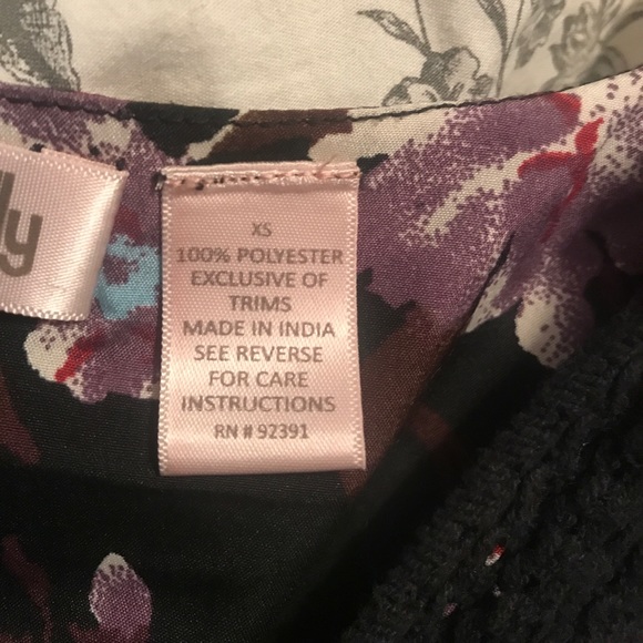 Black Floral Romper - Picture 2 of 2