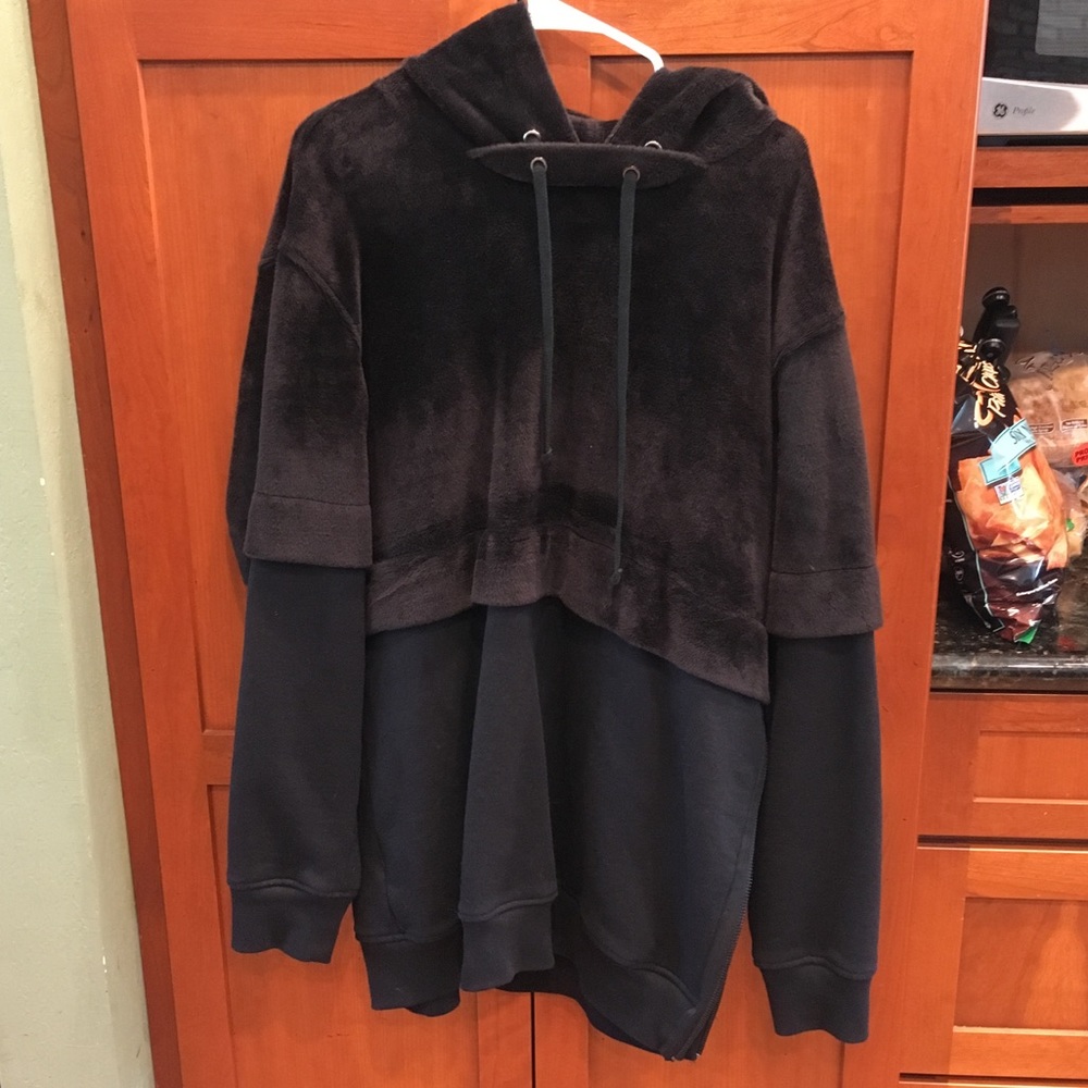 Drifter 1/2 fur hoodie