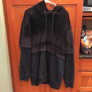 Drifter 1/2 fur hoodie