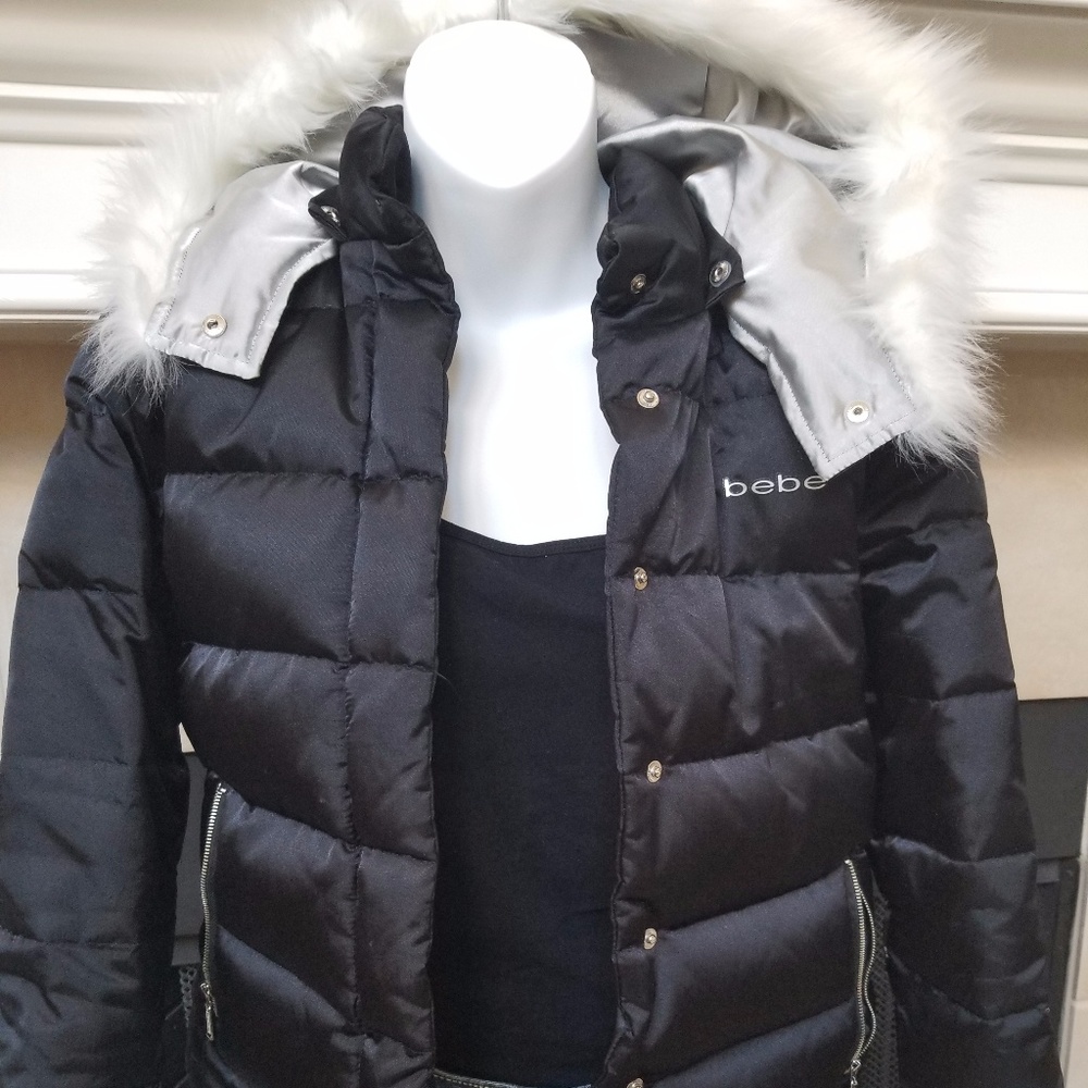 Bebe down jacket