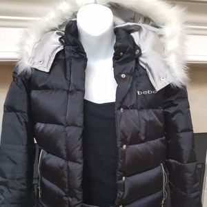 Bebe down jacket
