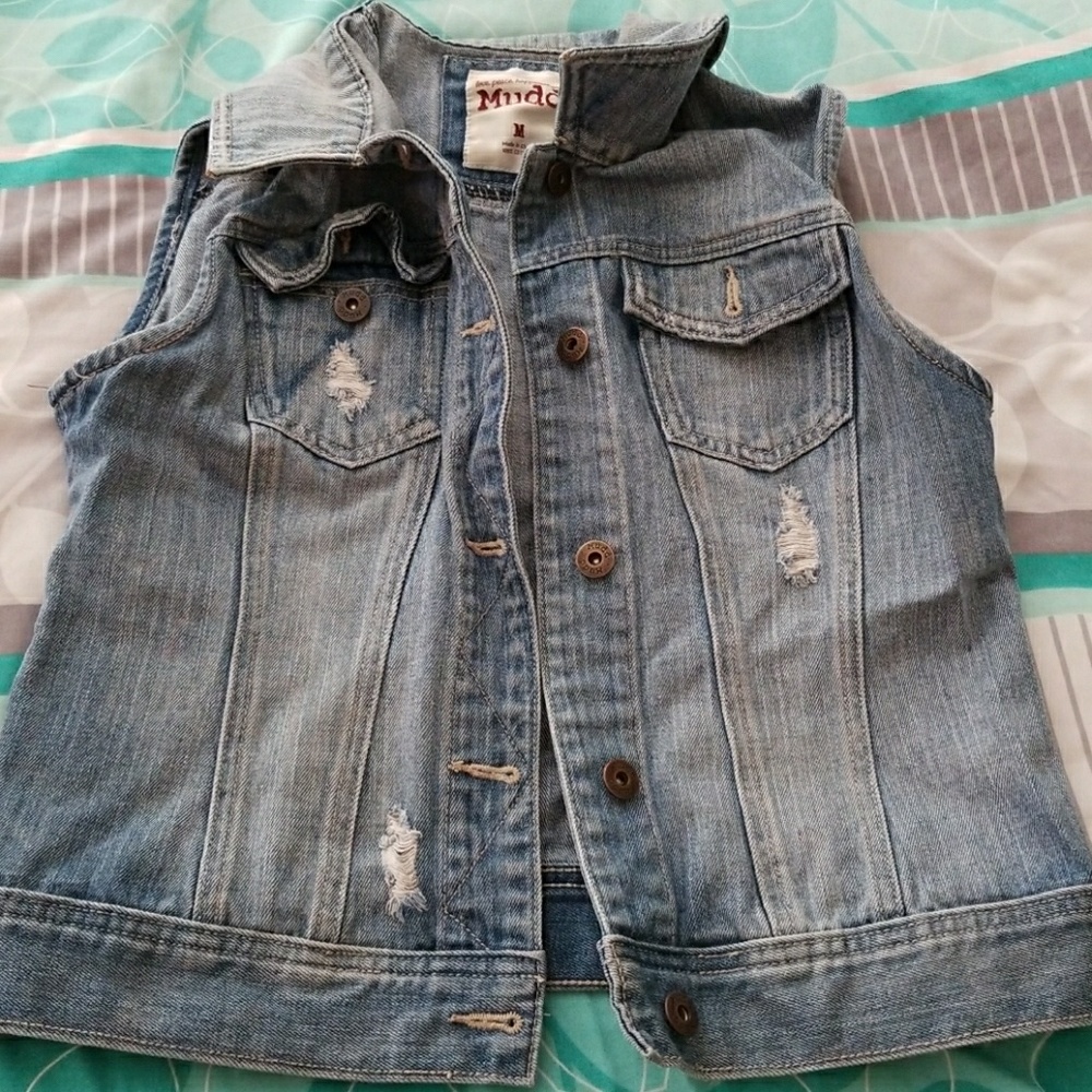 Mudd jean vest
