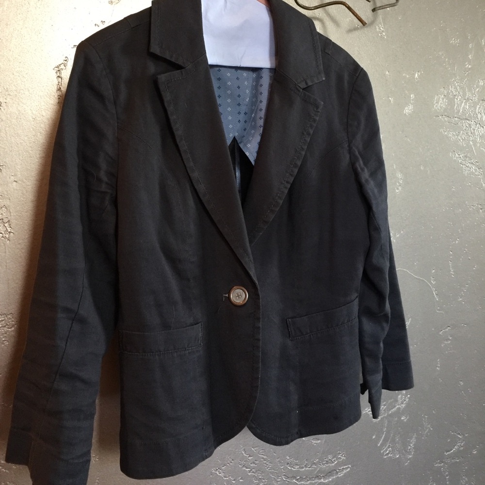 Anthropologie gray blazer, sz Medium