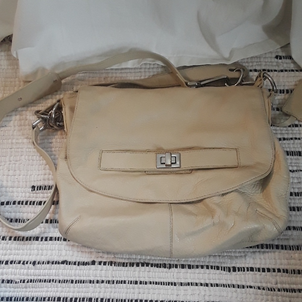 Calvin Klein leather hobo bag purse