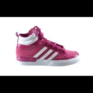 Vintage Adidas Top Court Hi J kids basketball