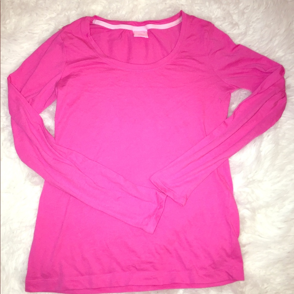 Pink long sleeve shirt