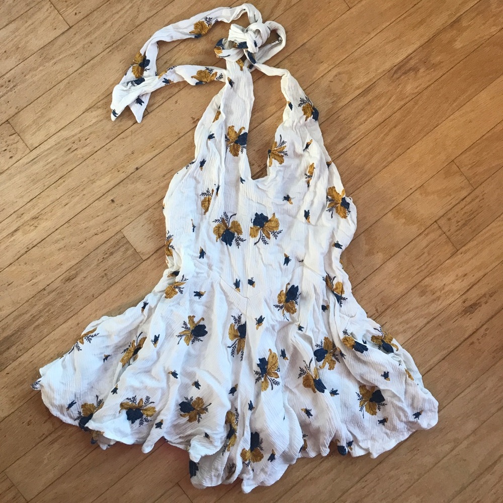 Free People floral romper