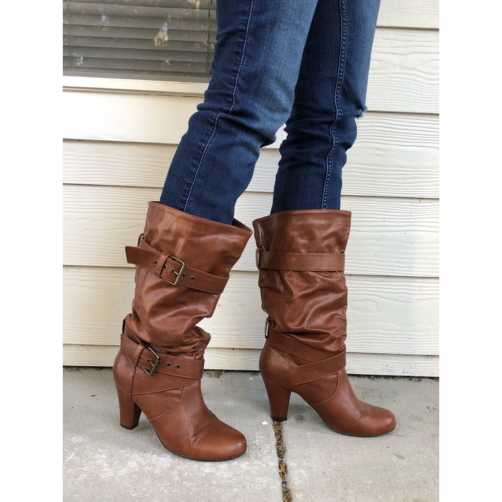Brown boots