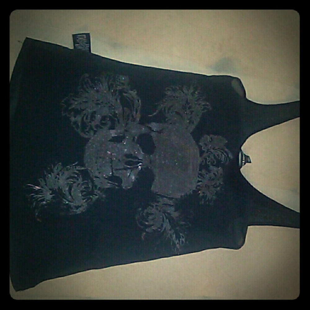 Rock & Republic skull tank