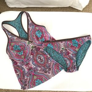 Athleta 2 piece bathing suit