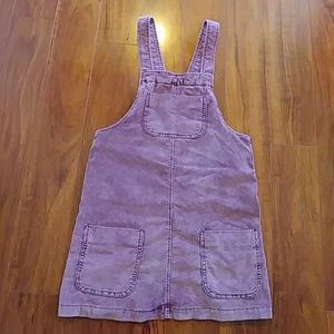 Pink velvet overall dress🔥🔥🔥