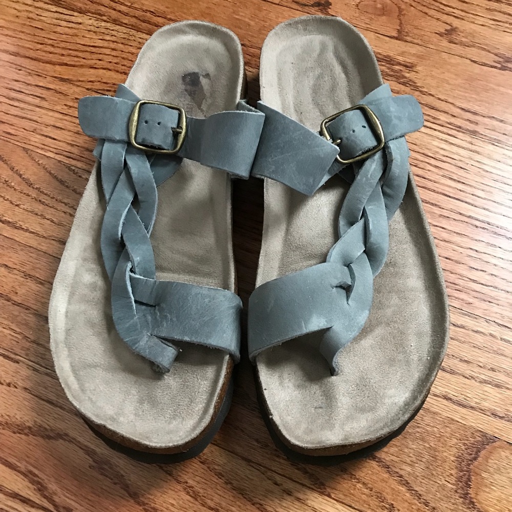 Women’s White Mountain Cork Bed Sandals - Size 8