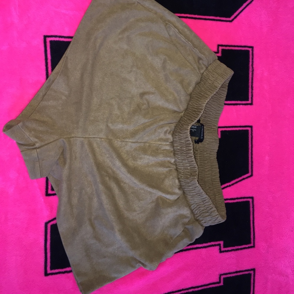 Forever21 suede shorts