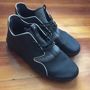 Black Grey Air Jordan Nike Sneakers