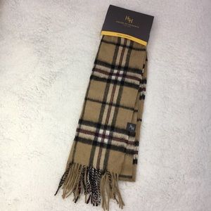 Hogarth Thomson Tartan Nova Check wool plaid scarf