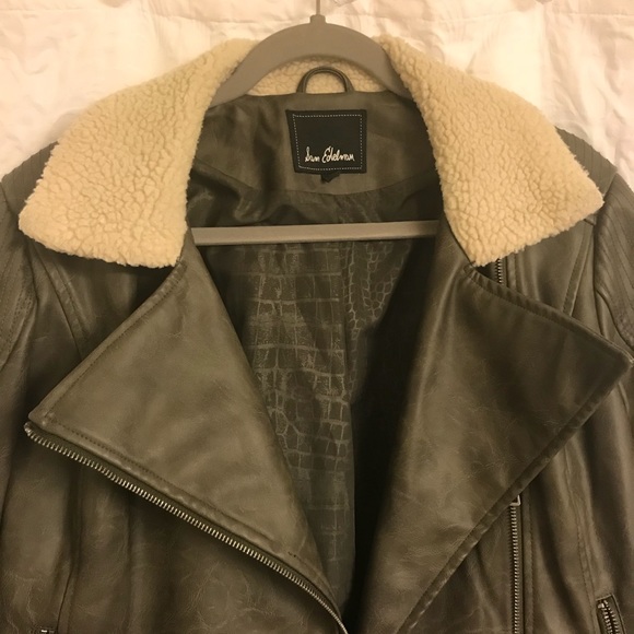 Sam Edelman Faux Leather Jacket size L - Picture 4 of 8