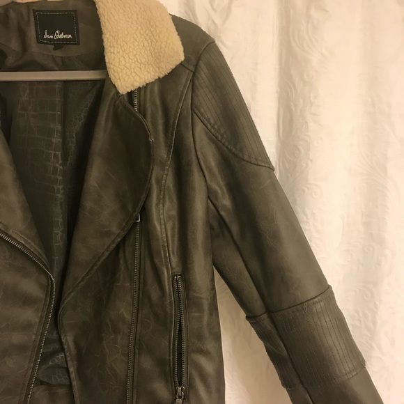 Sam Edelman Faux Leather Jacket size L - Picture 5 of 8