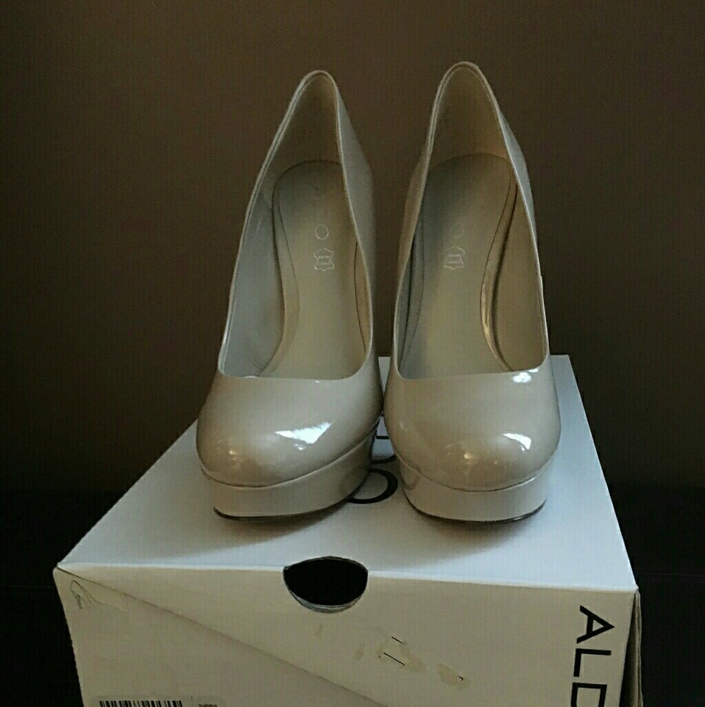 Patent leather heels