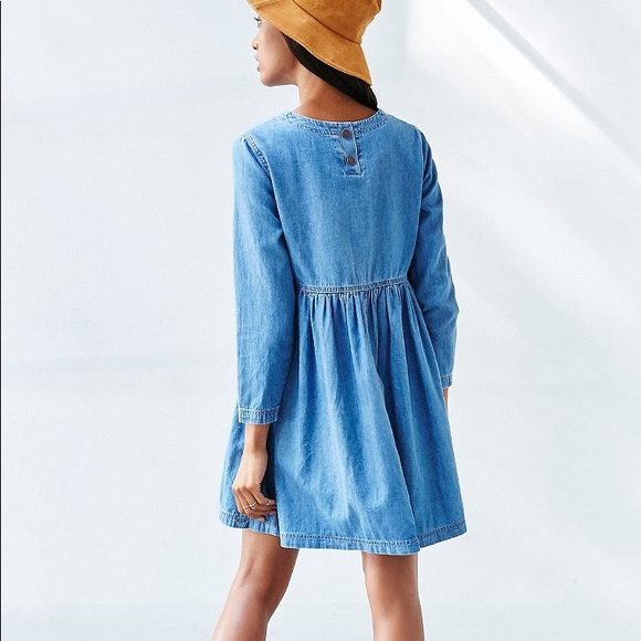 Bdg Denim Babydoll Dress 