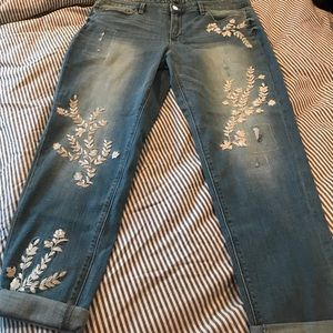 The Girlfriend Crop Jeans