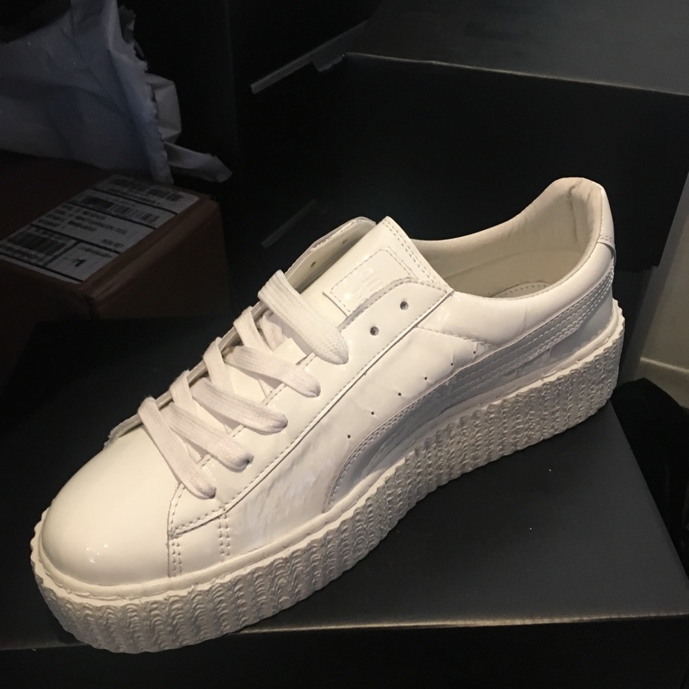 Fenty Puma patent leather women’s creeper